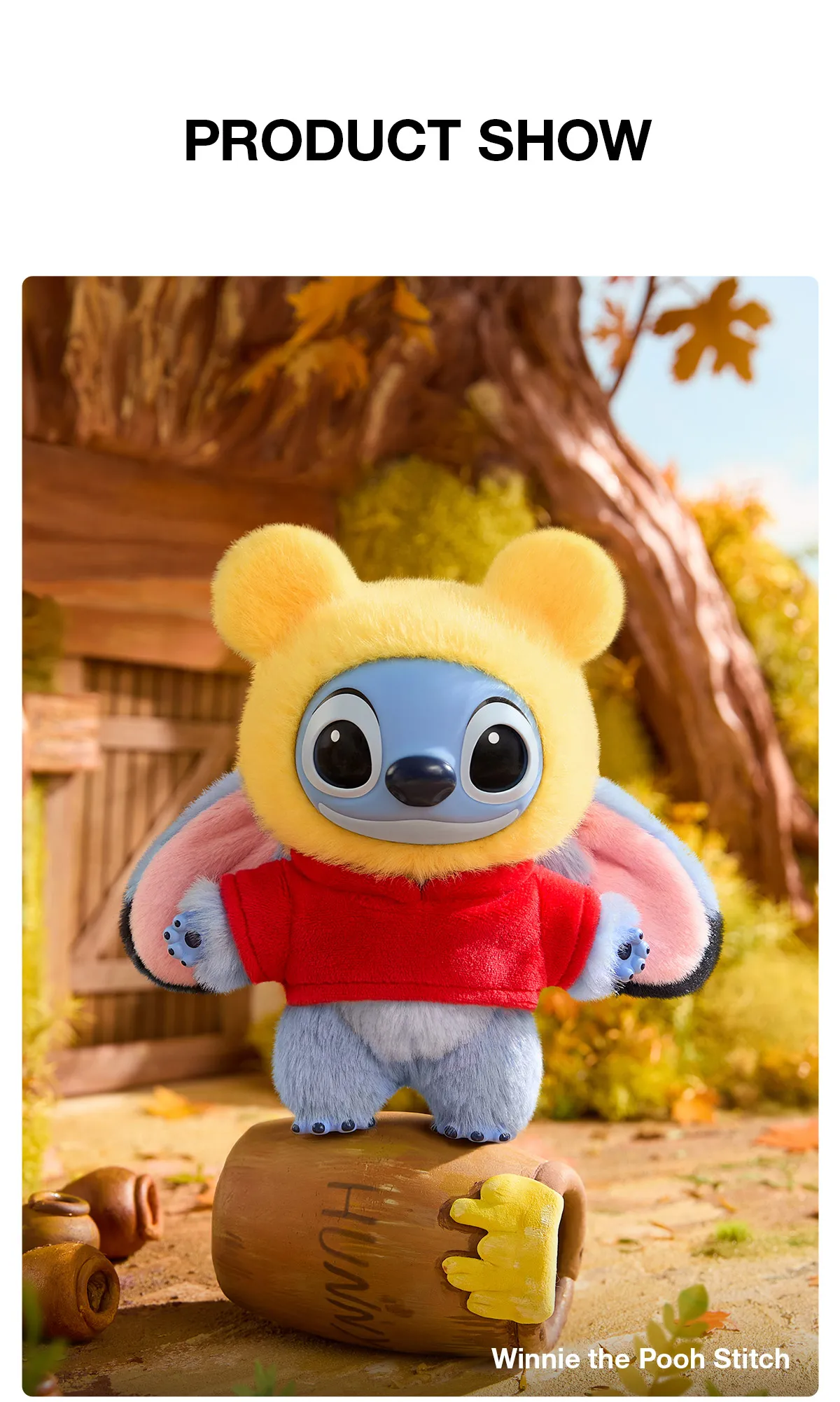 Stitch Adventure Series Vinyl Plush Keychain