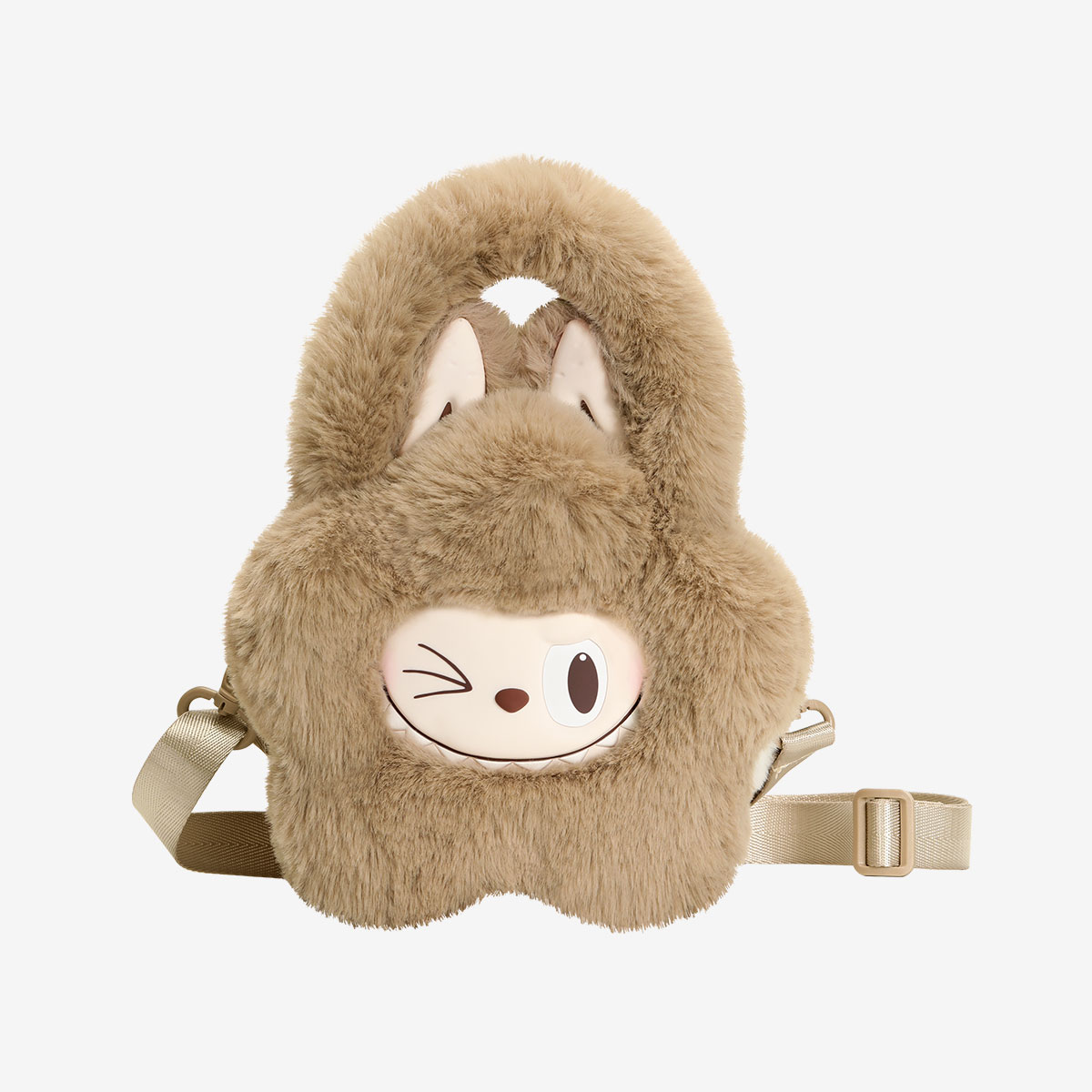 DIE MONSTERS Classic Series – LABUBU Plüschblume Braune Tasche DIE MONSTERS Classic Series – LABUBU Plüschblume Braune Tasche