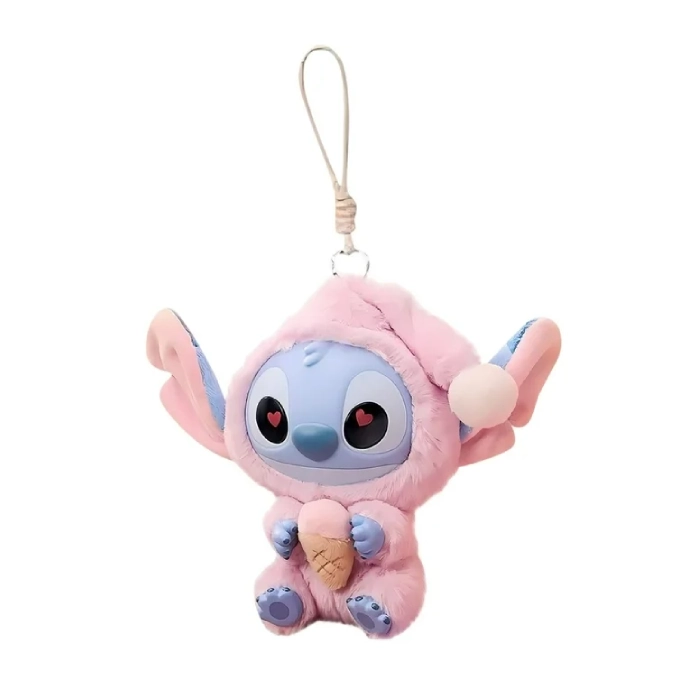 Labubu-Stitch-Erdbeerwaffel Labubu Stitch Erdbeerwaffel