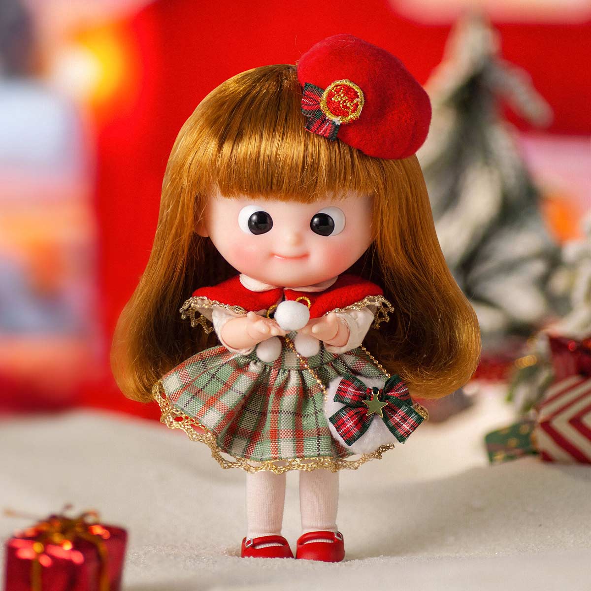 Mui-chan Wintergeschichte Mini-Puppenserie Mui-chan Wintergeschichte Mini-Puppenserie