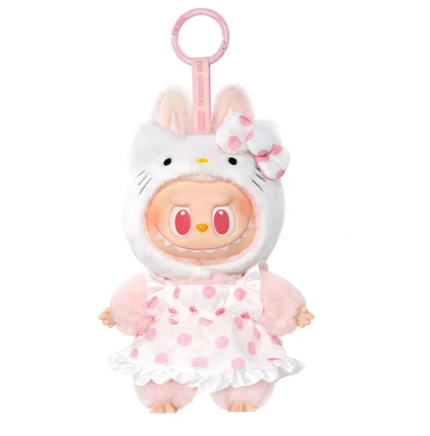 Der Monsters Labubu X Hello Kitty Vinyl-Plüschanhänger