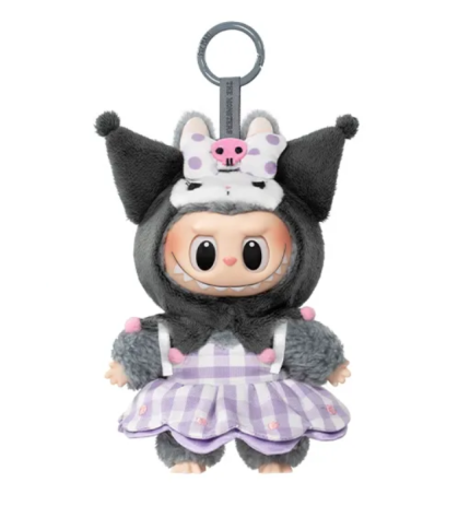 Die Monster Labubu Kuromi Vinyl-Plüschanhänger