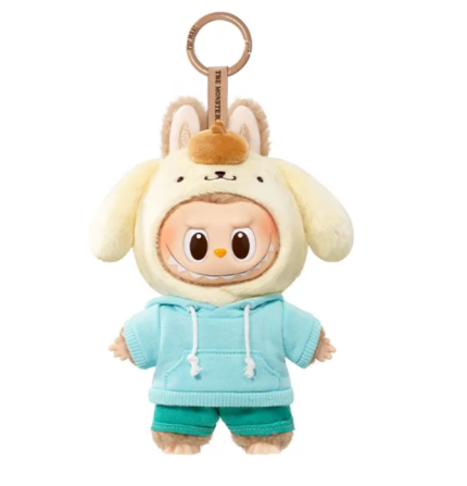 THE MONSTERS Labubu X Pompompurin Vinyl-Plüschanhänger